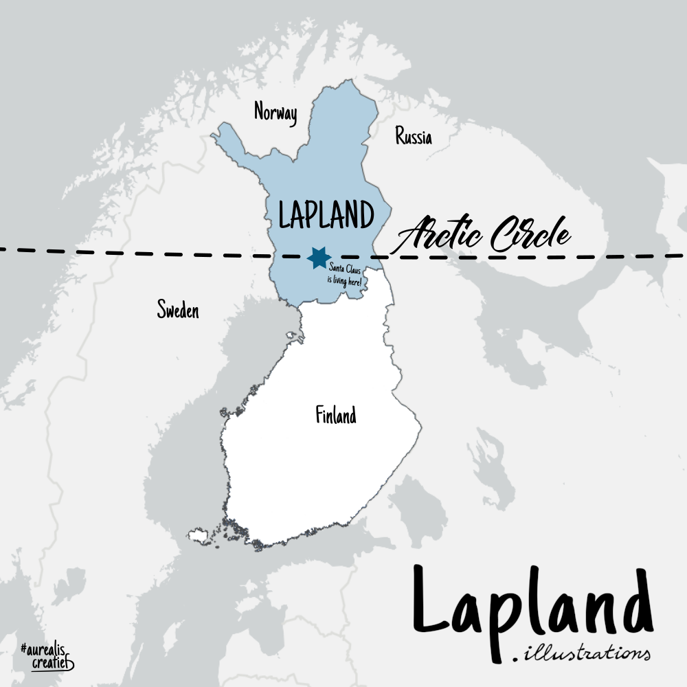 Lapland-Illustraties